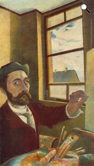 Csontváry Kosztka Tivadar: Önarckép, 1900 körül