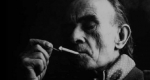 Kassák Lajos a Bécsi úti lakásában, 1960-as évek (Koffán Károly felvétele, kassakmuzeum.hu)