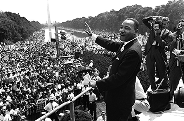 Martin Luther King Jr., 1963. augusztus 28. (Forrás: Wikipédia)