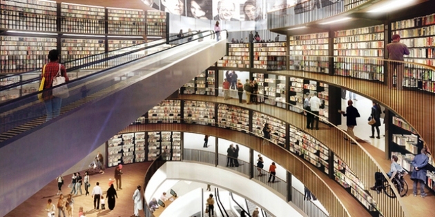 Library of Birmingham, Satellite (Forrás: libraryofbirmingham.com)