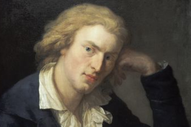 Anton Graff: Friedrich Schiller (1759-1805) költő, esztéta, részlet (Fotó: Städtische Galerie Dresden/Wikimedia)