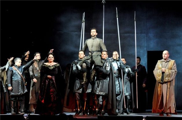 Erkel Ferenc: István, a király opera, Margitszigeti Szabadtéri Színpad (MTI Fotó: Földi Imre)