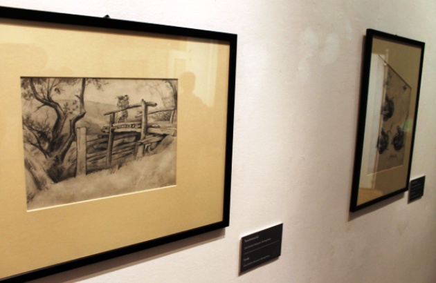 Benczúr Gyula: gyermekkori grafikák (MTI Fotó, Móra Ferenc Múzeum)