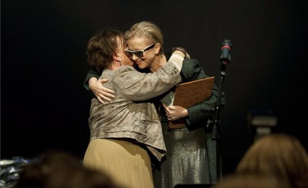 Csákányi Eszter és Eszenyi Enikő (MTI Fotó: Kallos Bea)