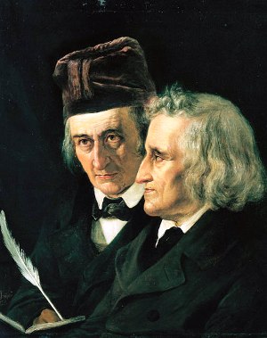 Jacob és Wilhelm Grimm, 1855 (Forrás: biography.com)