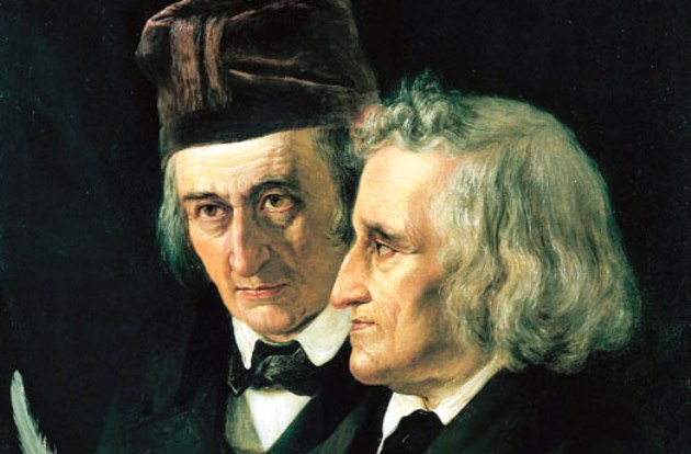 Jacob és Wilhelm Grimm, 1855 (Forrás: biography.com)