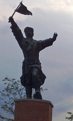 Memento Park, Osztyapenko szobor (Forrás: mementopark.hu)