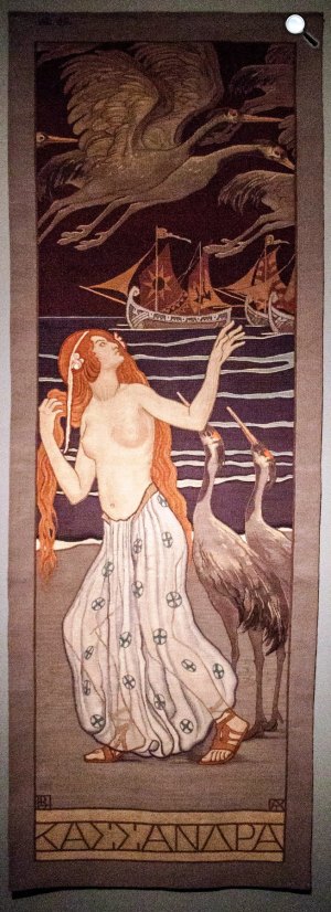 Körösfői-Kriesch Aladár: Cassandra, 1907 (fotó: Wikipédia)