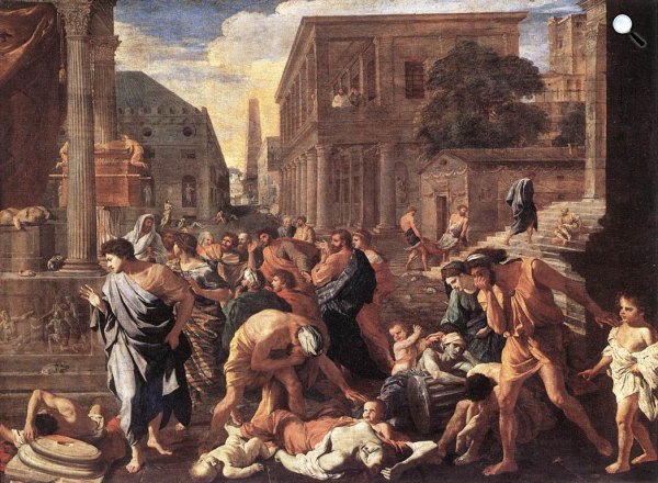 Nicolas Poussin: Az ashdodi pestis, 1630