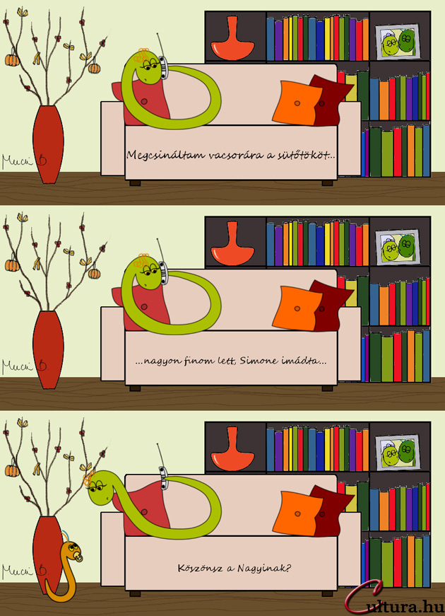 Kígyó a városban - Tökszezon! (Illusztrálta: Mucsi Boglárka)