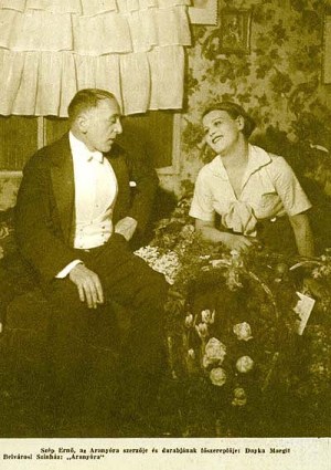 Szép Ernő és Dayka Margit, Aranyóra (Forrás: PIM)