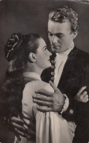 Tolnay Klári és Darvas Iván, Rómeó és Júlia (Fotó: Kálmán Béla, Tolnay Klári Emlékház)