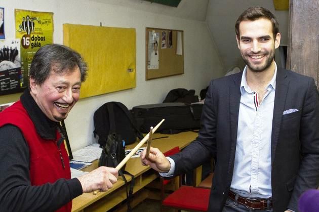 Tommy Vig, Szilágyi Áron (fotó: Kozma János)