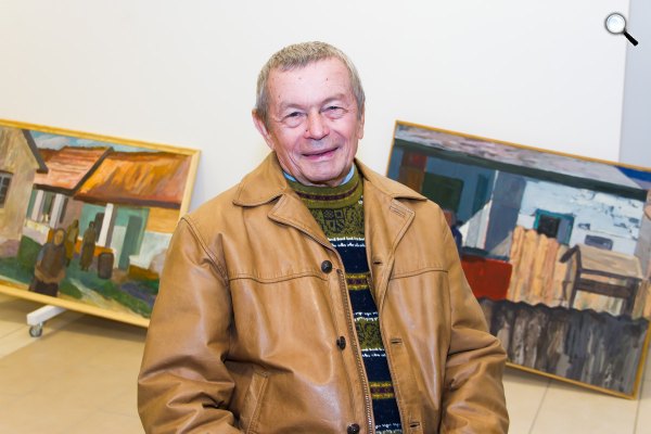 Papp Albert festőművész (fotó: Dallos István)