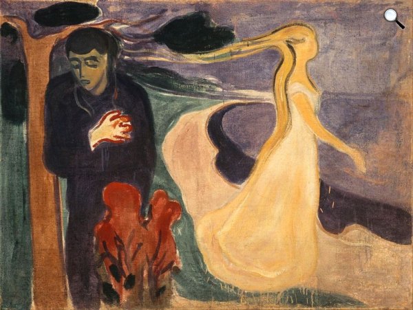Edvard Munch : Separation (fotó: edvard-munch.com)