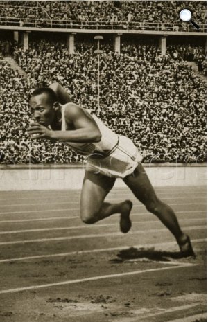 Jesse Owens, 1936 (fotó: jps.org)