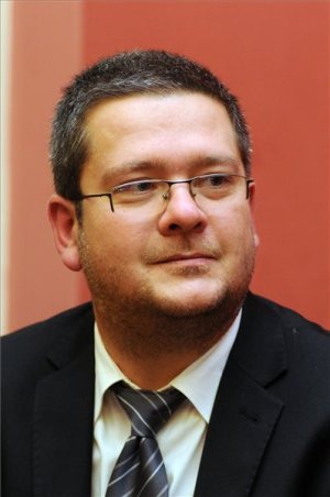 Szentmártoni János, Magyar Írószövetség (MTI Fotó: Honéczy Barnabás)