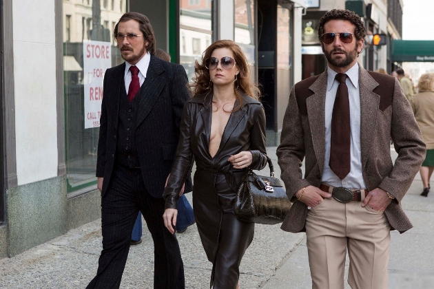 Amerikai botrány, Christian Bale, Amy Adams, Bradley Cooper (fotó: Intercom)