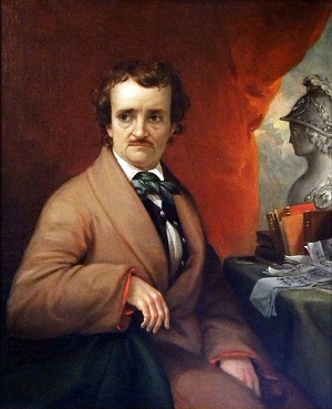 Charles Hine: Edgar Allan Poe, 1855 (fotó:  Cleveland Public Library)