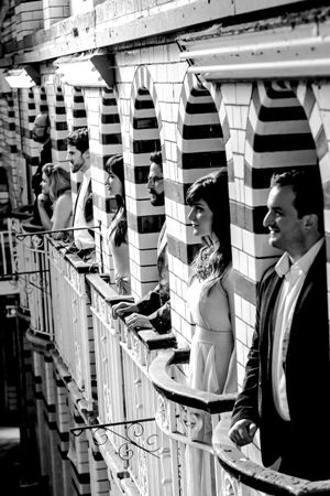 The Swingle Singers, Moseley-Baths, 2013 (fotó: Mamun Humayun)