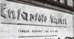 Entartete Kunst, Hamburg, 1938 (fotó: The Art Newspaper)