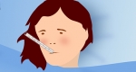 influenza, lázas