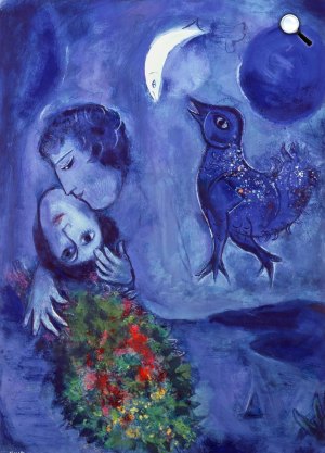 Marc Chagall, Le Paysage bleu, 1949 (fotó: MNG)