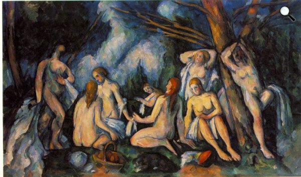 Paul Cézanne: Fürdőzők (Les grandes baigneuses), 1900