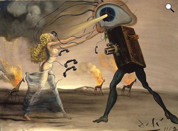 Salvador Dali: Modern rapszódia, 1957 (fotó: dali.com)