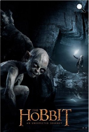 A hobbit - Gollum poszter (fotó: Fórum Hungary)