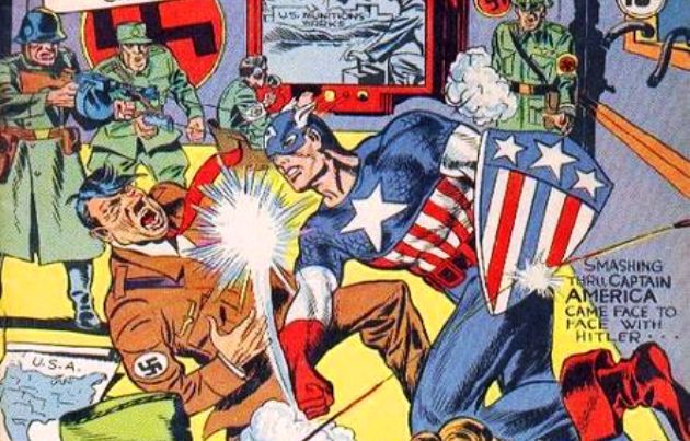 Jack Kirby: Amerika Kapitány (Captain America), 1941 (kirbymuseum.org)