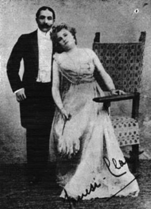 Rigó Jancsi és Clara Ward-Chimay (fotó: Wikipédia)