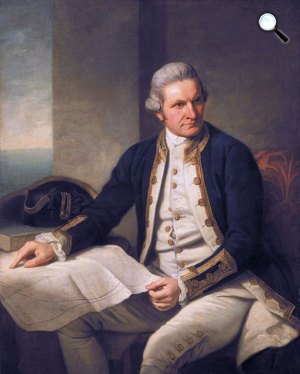 Nathaniel Dance-Holland: James Cook kapitány, 1776