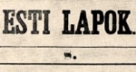 Esti Lapok, 1849 (fotó: A magyar sajtó története)