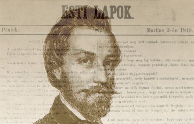 Esti Lapok, Jókai Mór, 1849 (fotók: MEK/OSZK, Cultura)