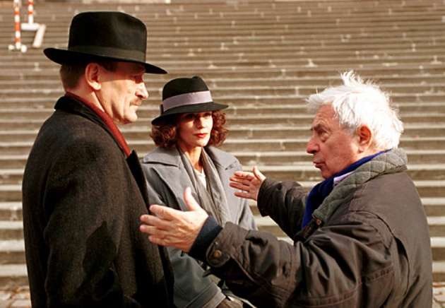 Hamvadó cigarettavég, Cserhalmi György, Nagy-Kálózy Eszter, Bacsó Péter (Fotó: filmtortenet.hu)