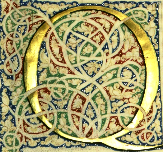 Augustinus, Aurelius: De civitate Dei, 1470-1490 között. Nápoly, Pergamen (Fotó: OSZK)