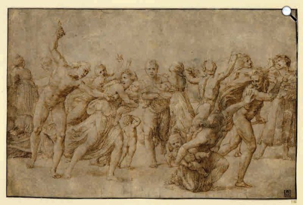 Raffaello: A betlehemi gyermekgyilkosság, 1511-1512 (Fotó: Szépművészeti Múzeum)