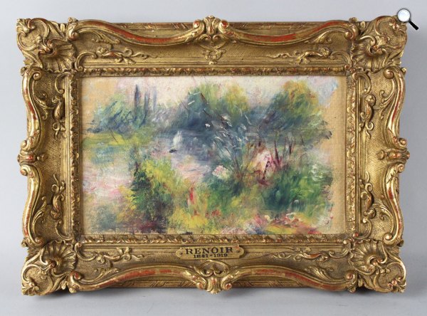 Pierre-Auguste Renoir: Paysage bords de Seine, 1879 (Fotó: The Baltimore Museum of Art)