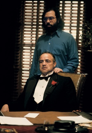 A Keresztapa, Francis Ford Coppola, Marlon Brando (Fotó: Listal.com)