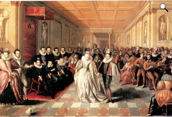 Medici Katalin és Henry esküvői bálja, Louvre, 1581 (Fotó: Louvre)