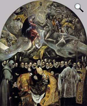 El Greco: Orgaz gróf temetése, 1686-88 (Fotó: Wikimédia)