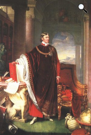 Johann Ender: Széchényi Ferenc portréja (Fotó: OSZK)