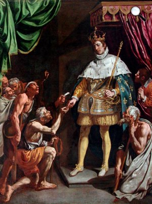 Luis Tristan de Escamilla: Saint Louis, Franciaország királya, 1620 (Fotó: Louvre)