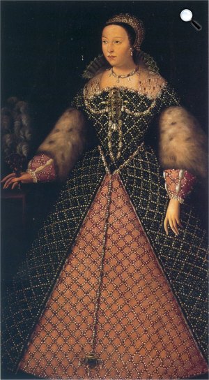 Medici Katalin, 1547 -1559 (Fotó: Uffizi Képtár )