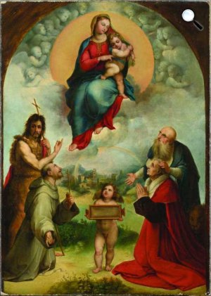 Raffaello: A folignói madonna, 1511-12 (Fotó: theartnewspaper.com)