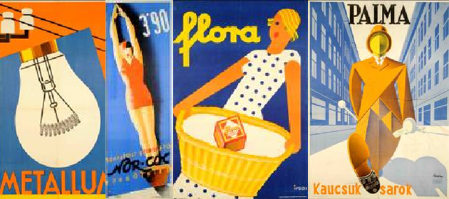 A modern magyar kereskedelmi plakát 1924-1942 (Fotó: OSZK/IMM)