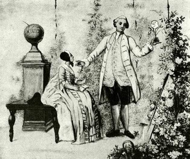 Széchényi Ferenc és Festetics Julianna (Fotó: MEK/OSZK)