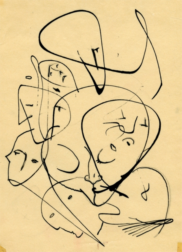 Vajda Béla: Arcok (Fotó: Cultiris Galéria)