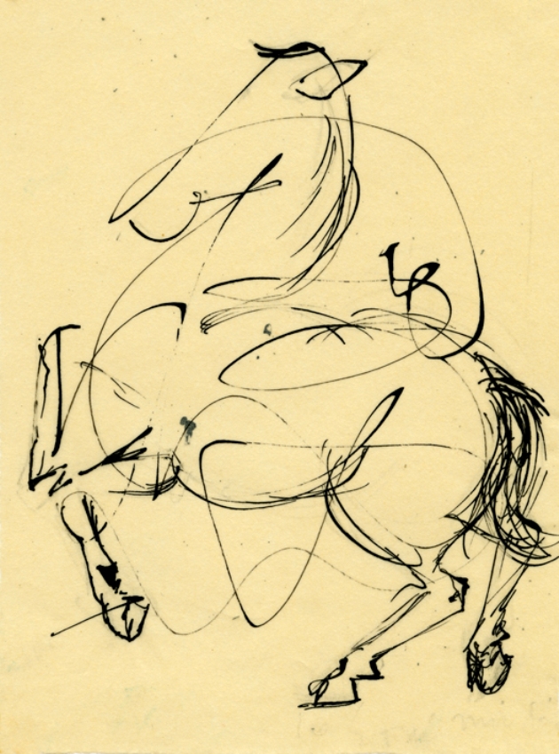 Vajda Béla: Ló (Fotó: Cultiris Galéria)